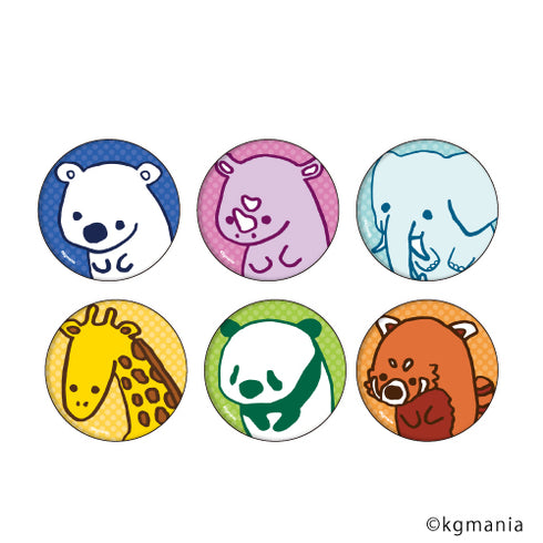 『ぜつめつきぐしゅんっ。』缶バッジ 01/BOX(全6種)